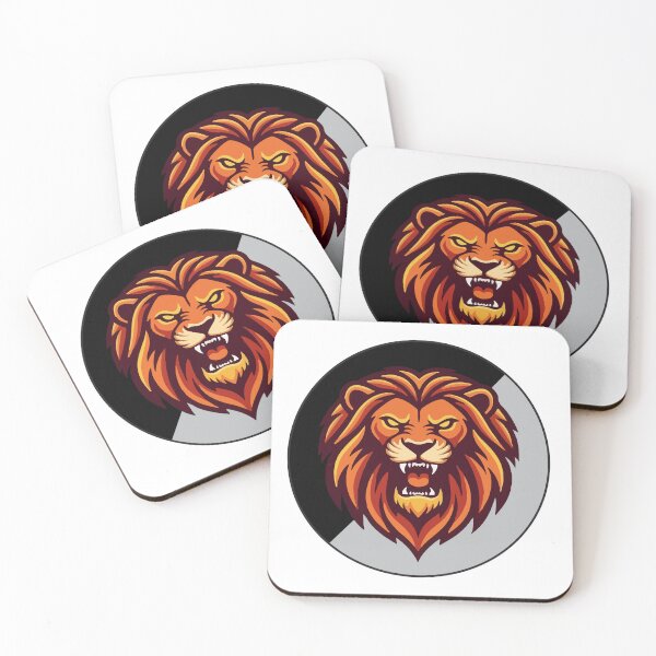 Item preview, Lion Head Logo – Fierce and Powerful Design designed and sold by Omar-2D.