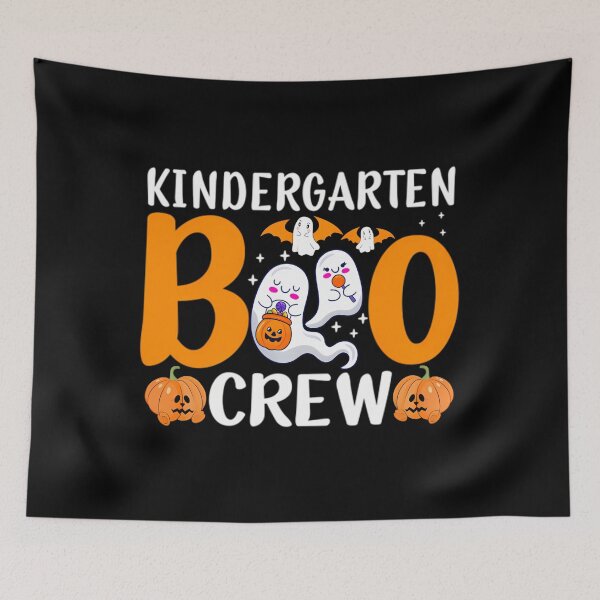 Item preview, Kindergarten Boo Crew Halloween Ghost Teachers Students 	 		 designed and sold by tbuadqkaqv82.
