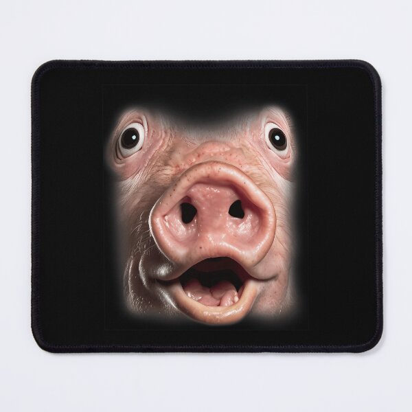 Item preview, Funny Surprised Pig Face Meme Big Troll Hog Piggy Face designed and sold by jqinjwagc64.