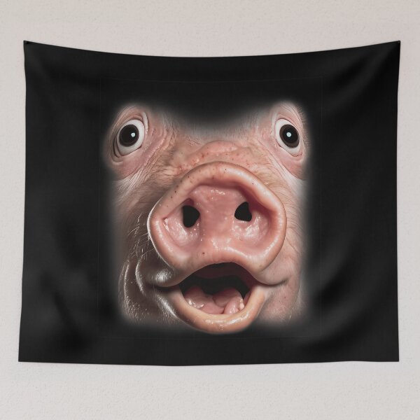 Item preview, Funny Surprised Pig Face Meme Big Troll Hog Piggy Face 		 designed and sold by jqinjwagc64.