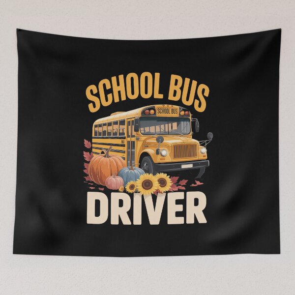 Item preview, Autumn School Bus Driver Fall Thanksgiving designed and sold by VENOM0RIOT.