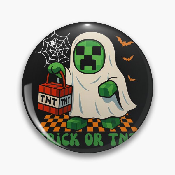Item preview, Funny Halloween Ghost Gamer Pixel Kids Boy Trick or TNT Graphic designed and sold by MarkShank.