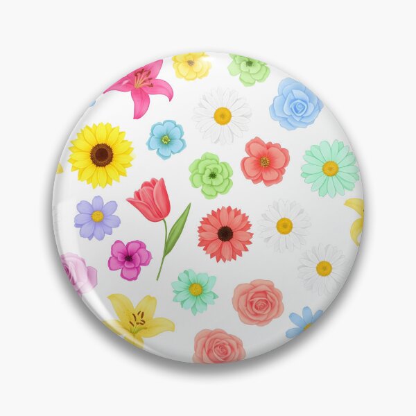 Item preview, Colorful Floral Pattern – Vintage Botanical Flowers designed and sold by ShabanMerch.