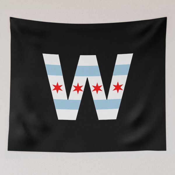 Item preview, Fly the "W" Chicago City Flag - 	 		 designed and sold by nioqcvkuzzh59.