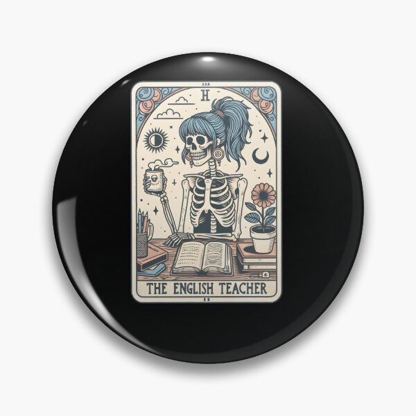 Item preview, The English Teacher Tarot Card designed and sold by MichaelRodgers3.