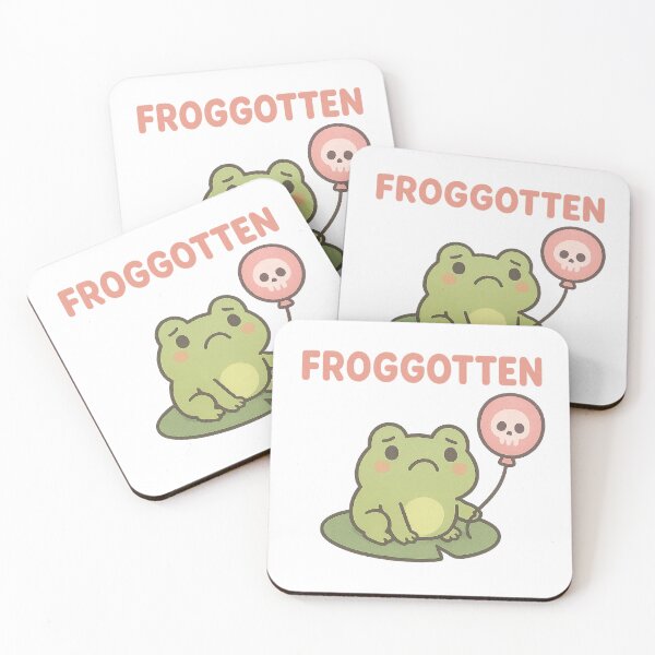 Item preview, Froggotten – Sad Cute Frog designed and sold by Dream Machine.
