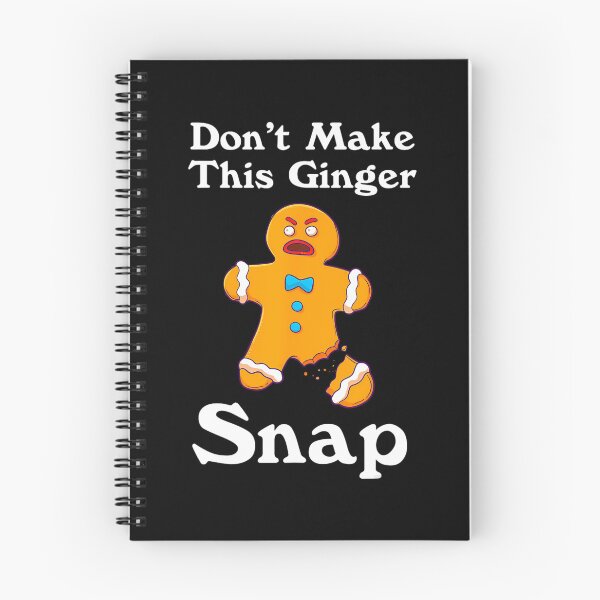 Item preview, Don't Make This Ginger Snap Redhead 	 Christmas 		 designed and sold by mzmtolfkog65.