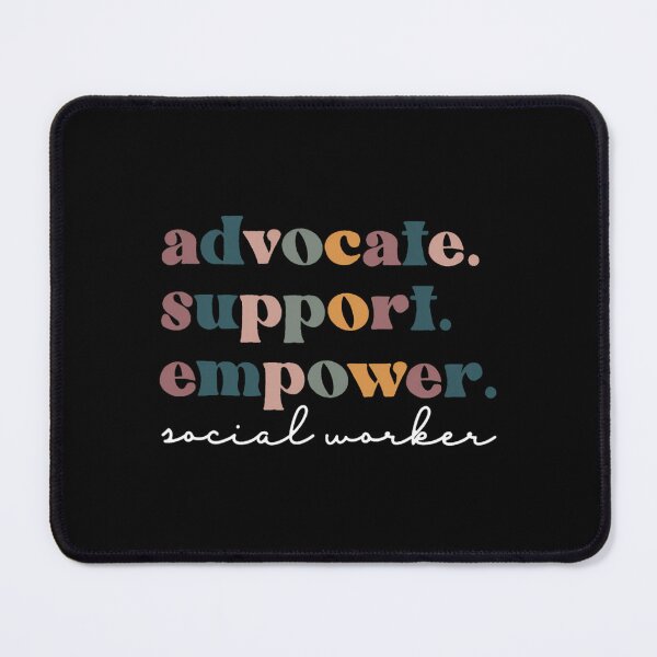 Item preview, Advocate Support Empower Groovy Social Worker Graduation MSW 		 designed and sold by ptumudituc39.