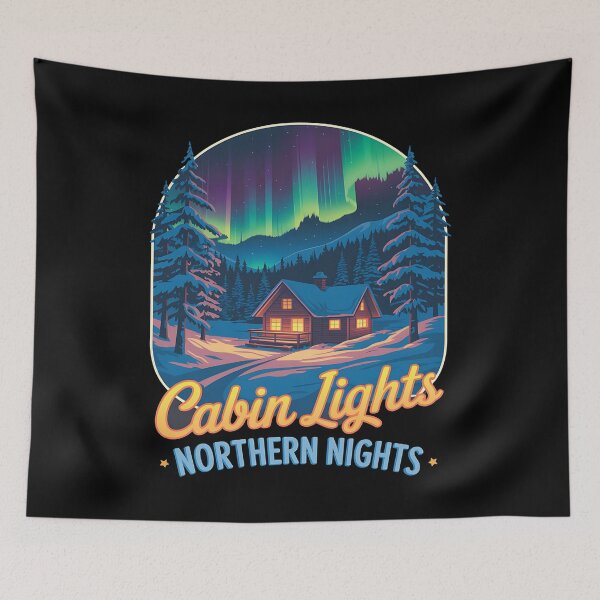 Item preview, winter cabin - cabin life - cozy cabin - mountain cabin - snowy cabin - log cabin vibes - rustic cabin - cabin in the woods - cabin living - cabin fever - ski lodge vibes - winter wanderlust designed and sold by JansenGS.