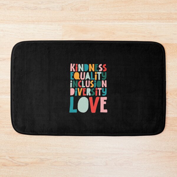 Item preview, Kindness equality inclusion diversity love Inspirational Tee 		 designed and sold by tbuadqkaqv82.