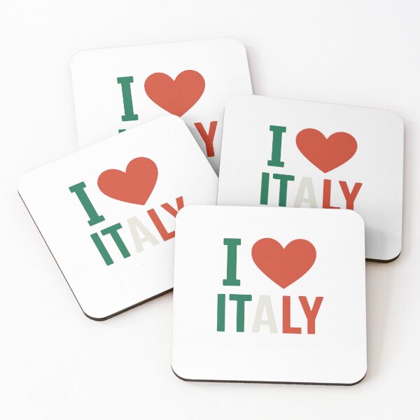 Item preview, I Love Italy Travel Culture Pride Design designed and sold by Fleetwood1994.