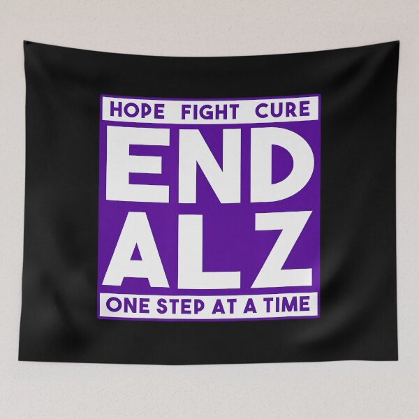 Item preview, End Alz Alzheimers Awareness Walk Hope Fight Cure 		 designed and sold by rokfzowjeep54.