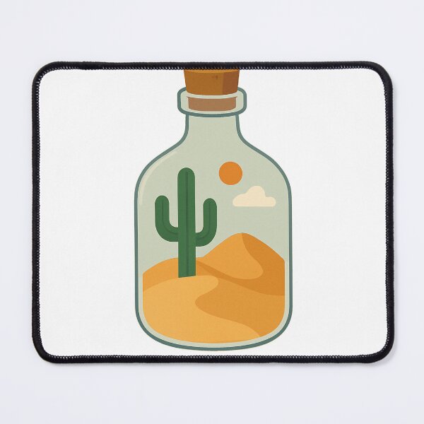 Item preview, Minatare Worlds - Desert in a Glass Bottle designed and sold by NichePicks.