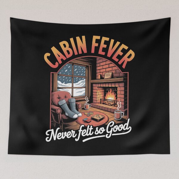 Item preview, winter cabin - cabin life - cozy cabin - mountain cabin - snowy cabin - log cabin vibes - rustic cabin - cabin in the woods - cabin living - cabin fever - ski lodge vibes - winter wanderlust designed and sold by JansenGS.