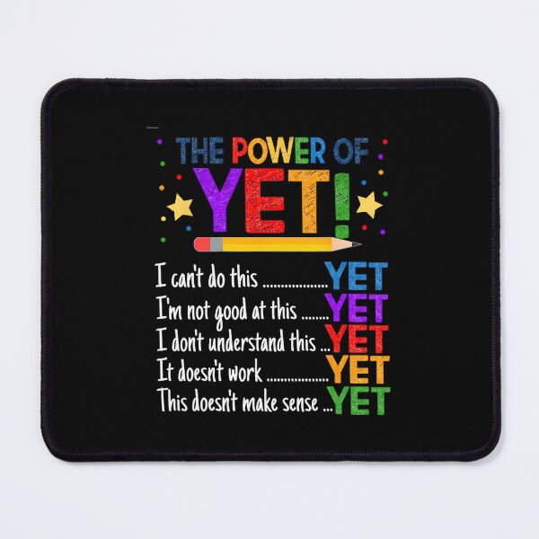 Item preview, Growth Mindset Teacher Kindness Power Of Yet Inspirational 		 designed and sold by ceiecgrz78.