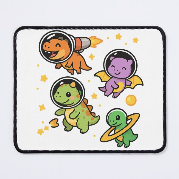 Item preview, Kawaii Space Dinosaurs | Cute Dino Astronauts in Outer Space designed and sold by haitrieuic96.