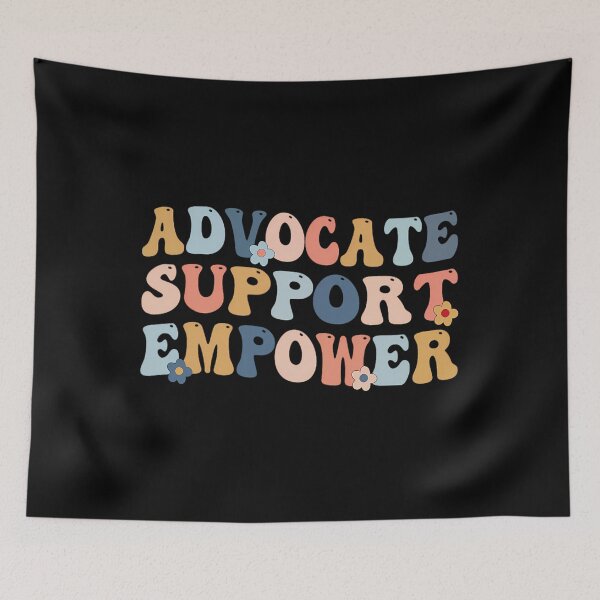Item preview, Advocate Support Empower Groovy Social Worker Graduation MSW 	1	 designed and sold by ptumudituc39.
