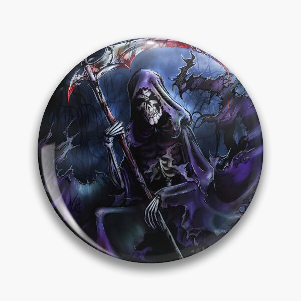 Item preview, Grim Reaper Bloody Scythe Horror Art designed and sold by kaleevfidonea.