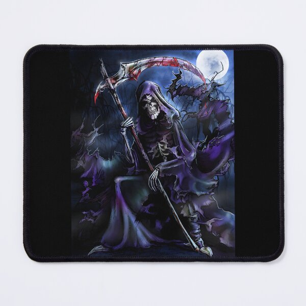 Item preview, Grim Reaper Bloody Scythe Horror Art designed and sold by kaleevfidonea.
