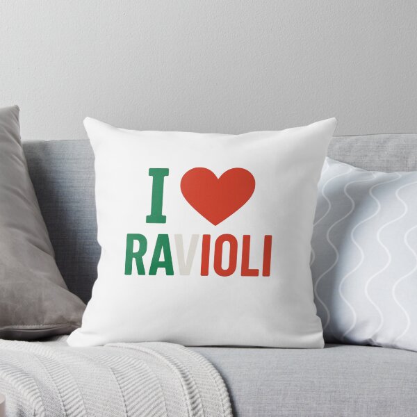 Item preview, I Love Ravioli Italian Pasta Food Lover Design designed and sold by Fleetwood1994.