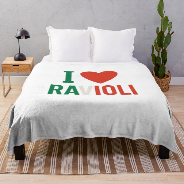 Item preview, I Love Ravioli Italian Pasta Food Lover Design designed and sold by Fleetwood1994.