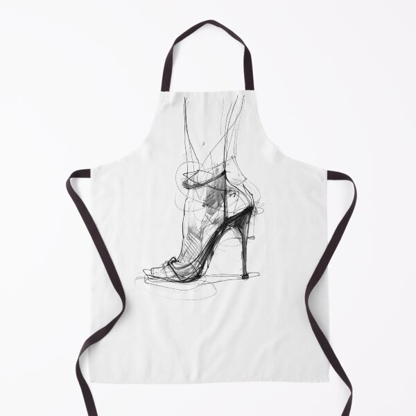 Item preview, Timeless Elegance – Feminine High Heel Art designed and sold by SleekLineSketches.