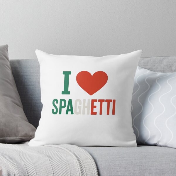 Item preview, I Love Spaghetti Italian Food Pasta Design designed and sold by Fleetwood1994.