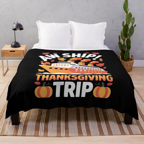 Item preview, Aw Ship! Thanksgiving Trip Cruise Lovers Autumn designed and sold by VENOM0RIOT.