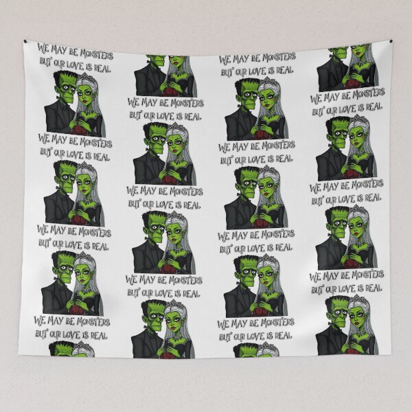 Item preview, We may be monsters, but our love is real designed and sold by Sassysue72.