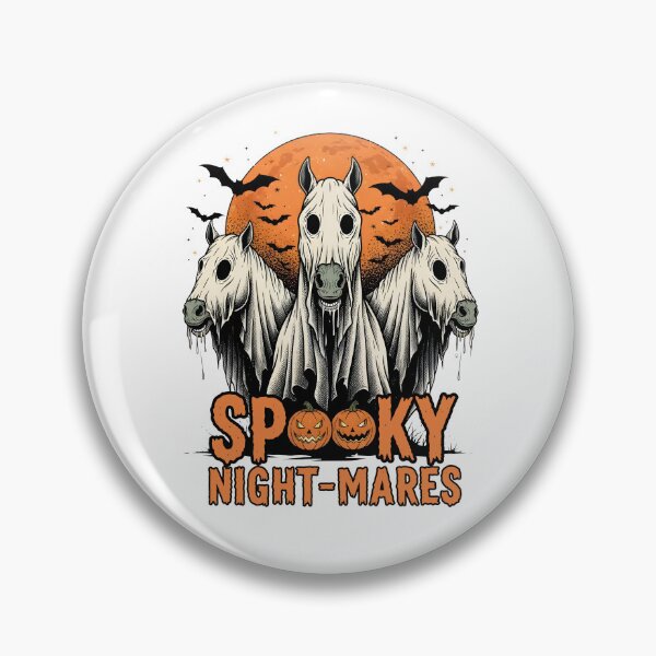 Item preview, Spooky Nightmares Horse, Ghost Horse Halloween designed and sold by ElizabethMorri2.