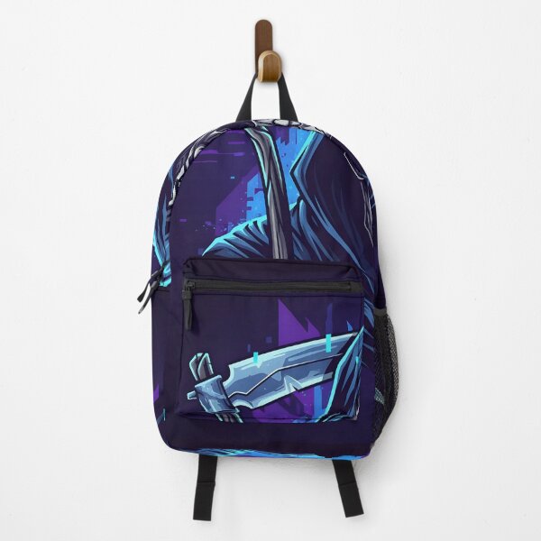 Item preview, Grim Reaper Cyber Skull Neon Horror Art designed and sold by kaleevfidonea.