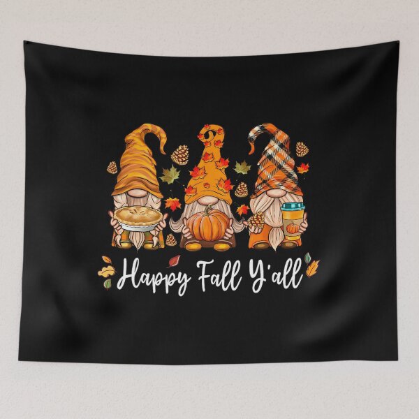 Item preview, Happy Fall Y'all Gnome Pumpkin Truck Autumn Thanksgiving 		 designed and sold by jqinjwagc64.