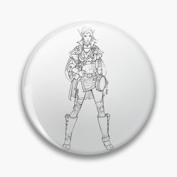 Item preview, Character Drawing Sketch designed and sold by earnestinemat.