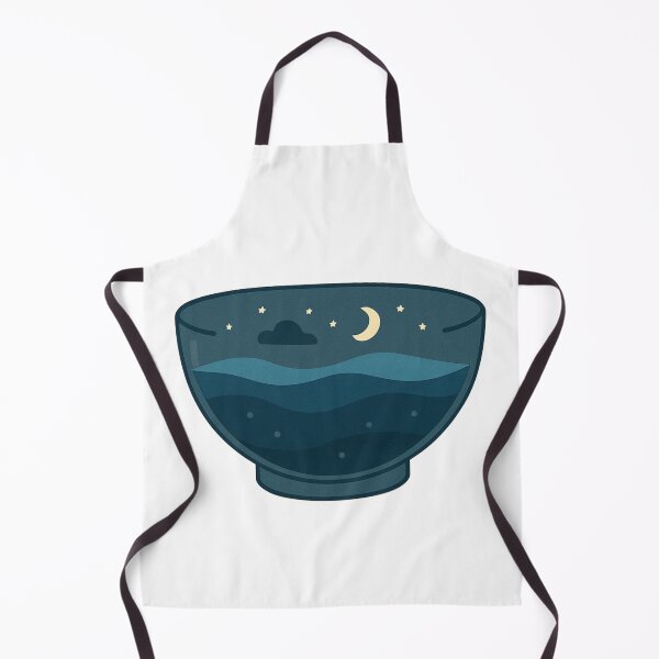 Item preview, Minatare Worlds - Ocean at Night in a Glass Bowl designed and sold by NichePicks.