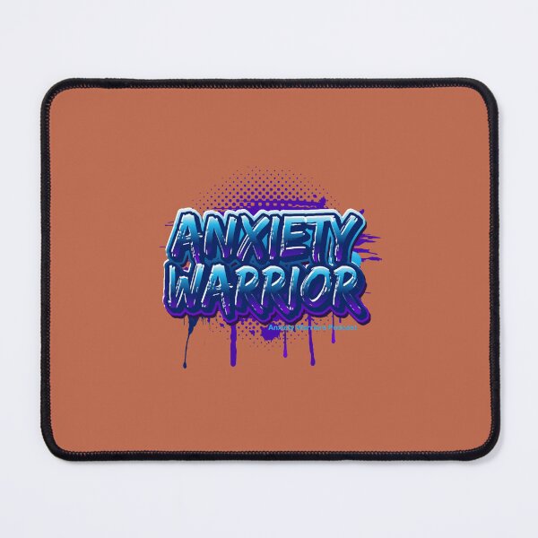 Item preview, Anxiety Warrior Graffiti designed and sold by Diggoryds.