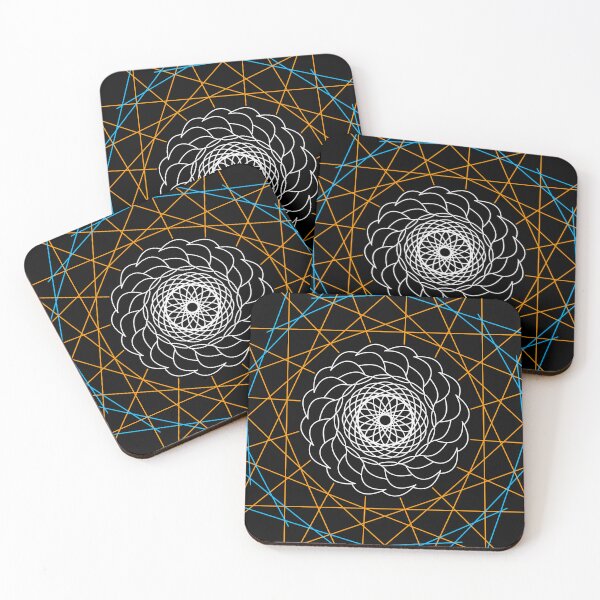 Item preview, Geometric Mandala Sacred Geometry | Abstract Symmetry Art designed and sold by HarmanArt.