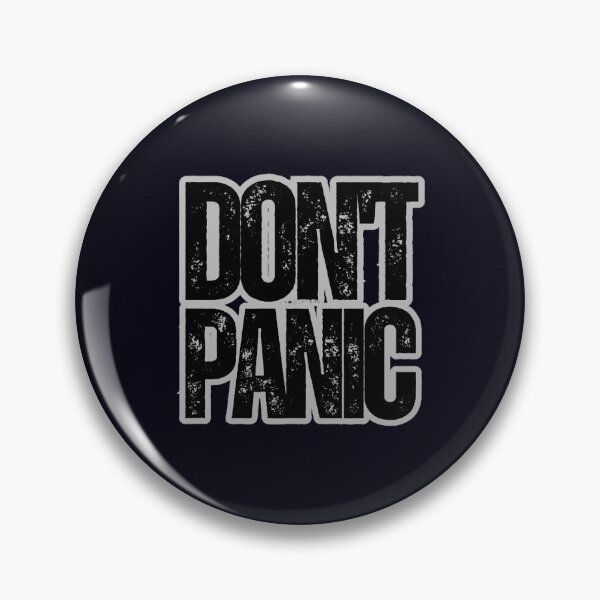 Item preview, Don_t Panic Oversized  designed and sold by Diggoryds.