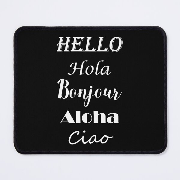 Item preview, Hello in different languages 	 Greetings 	 		 designed and sold by vcqhofwtyo49.