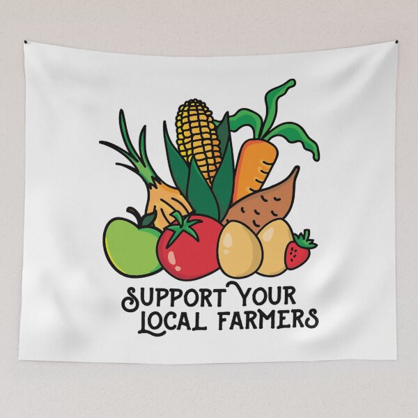 Item preview, Support Your Local Farmers 	 	 designed and sold by zkuhudww31.