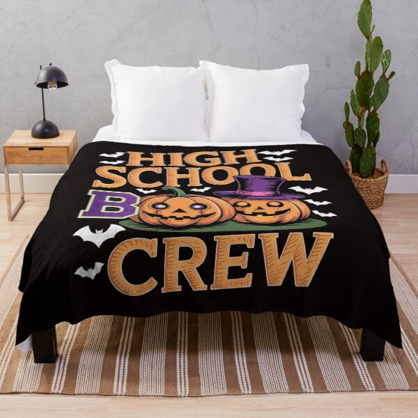 Item preview, High School Boo Crew Halloween Funny Pumpkin designed and sold by VladoZork.