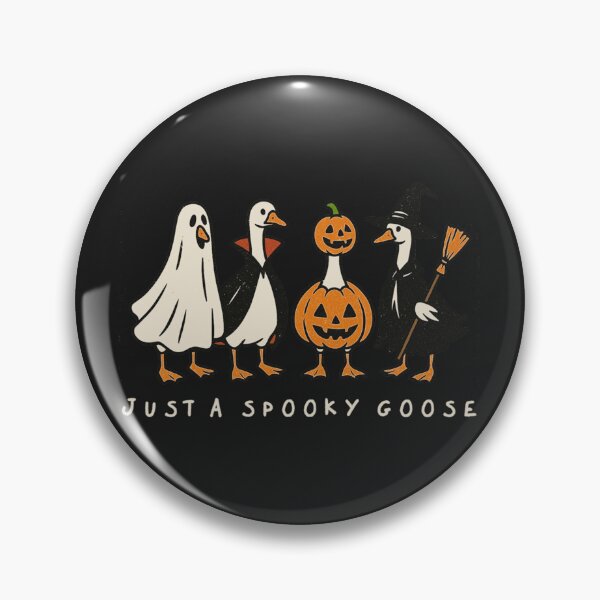 Item preview, Just A Spooky Goose Funny Halloween Silly Goose Graphic designed and sold by MarkShank.