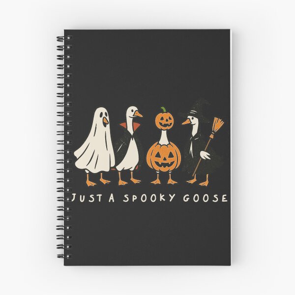 Item preview, Just A Spooky Goose Funny Halloween Silly Goose Graphic designed and sold by MarkShank.
