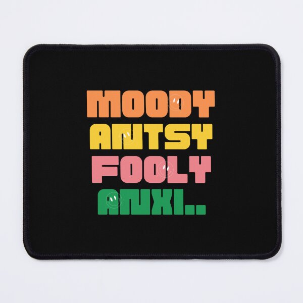 Item preview, Moody, Antsy, Fooly, Anxiety designed and sold by Diggoryds.