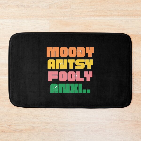Item preview, Moody, Antsy, Fooly, Anxiety designed and sold by Diggoryds.