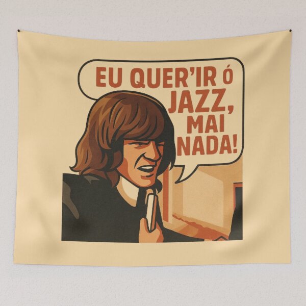 Item preview, Eu Quer’ir ó Jazz, mai nada! designed and sold by Oqueartecura.