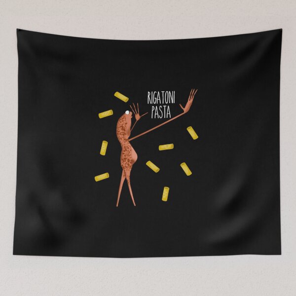 Item preview, Rigatoni pasta - Marcus the worm, funny meme  designed and sold by Denisemichels.