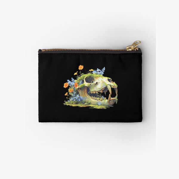 Item preview,   Tiger Skull Flowers Painterly Botanical Skull Illustration designed and sold by JuliaHarrion.