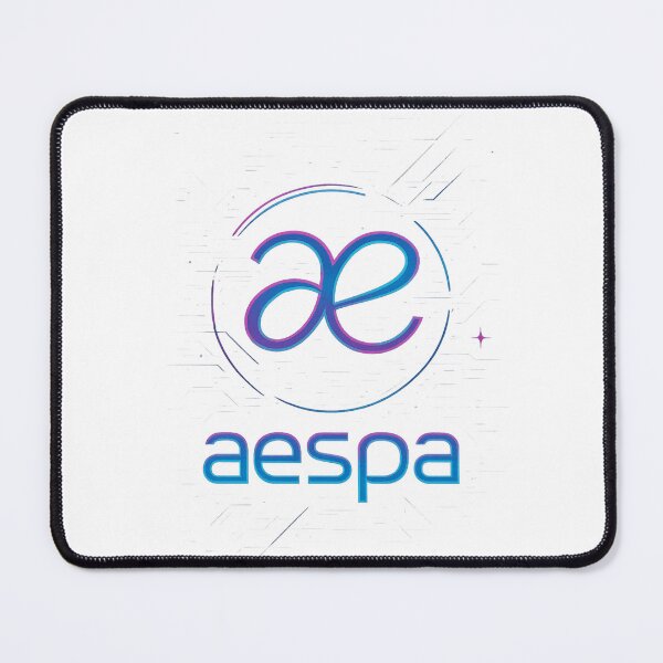 Item preview, Aespa Logo K-Pop Neon Cyber Style designed and sold by kpopbuzzer.