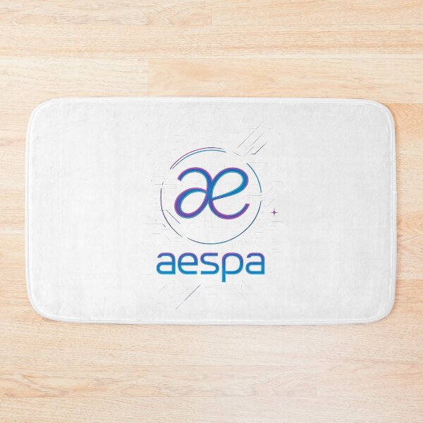Item preview, Aespa Logo K-Pop Neon Cyber Style designed and sold by kpopbuzzer.
