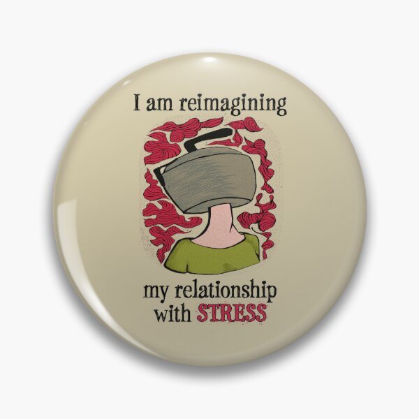 Item preview, Relationship With Stress. Oversized  designed and sold by Diggoryds.
